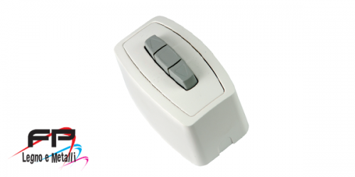 Interuttore a sbalzo per esterno colore bianco